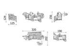 MAHLE Kühler, Abgasrückführung ce43000p für Ford Citroën