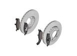 ATE Bremsensatz, Scheibenbremse Bremsensatz-Vorderachse PowerDisc / Standard ijzjsgi138 Vorderachse belüftet 239mm 18mm für VAG Skoda
