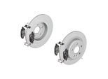 ATE Bremsensatz, Scheibenbremse ijzjsg6dx8 Hinterachse voll 288mm 12mm für Vaughall Opel