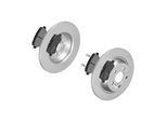 F.BECKER Bremsensatz, Scheibenbremse 13810240 Hinterachse voll 302mm 16,8mm für Ford Volvo LAND ROVER