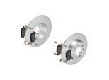 ATE Bremsensatz, Scheibenbremse ijf141dp91 Hinterachse voll 282mm 12mm für VAG Skoda SEAT