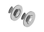 F.BECKER Bremsensatz, Scheibenbremse 13810217 Vorderachse innenbelüftet 321mm 30mm für Vaughall CHEVROLET Opel