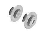 F.BECKER Bremsensatz, Scheibenbremse 13810371 Vorderachse voll 234mm 12mm für NISSAN