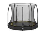 Trampolin Salta Comfort Ground, Schwarz, Metall, Kunststoff, Textil, Freizeit & Co, Gartenspielzeug, Hüpfburgen & Trampoline