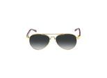 Sonnenbrille MSTRDS "MSTRDS Unisex Mumbo Youth", Damen, gold, grau, Sonnenbrillen Sonnenbrille