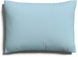 Kissenbezug SCHLAFGUT "EASY JERSEY Kissenhülle 100% Baumwolle, weicher Edel-Jersey, bügelfrei", blau (blau light), B:60cm L:80cm, Jersey, Obermaterial: 100% Baumwolle, Kissenbezüge, Kissenbezug, mit farblich angepasstem Reißverschluss, pflegeleicht, formstabil