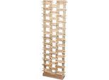 Skulptur GILDE "Standrelief Scenario", naturfarben, B:38cm H:115cm T:12cm, Holzwerkstoff, Dekofiguren, Skulptur
