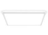 B.K.LICHT LED Deckenleuchte "BKL1601 Ultraflache Deckenlampe, LED Panel mit Backlight", weiß, 1, H: 3cm, 1 Stk., Leuchten, 4.000K, 3.000 Lm, 22W, indirekte Hintergrundbeleuchtung, 42x42cm, Weiß, LED Deckenleuchte