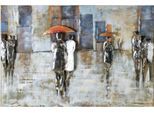 Metallbild GILDE GALLERY "Kunstobjekt Rainy Day", bunt (farbe bild(er): bunt), B:120cm H:80cm T:5cm, Metall, Bilder, Metallbild
