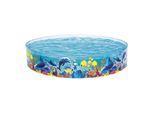 Bestway Fill 'N Fun™ Planschbecken Odyssey, Ø 244 x 46 cm