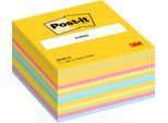 Post-it Haftnotiz-Würfel Ultra-Farben 76 x 76 mm, hoher Vorrat, stark haftend & rückstandsfrei umklebbar, PEFC-zertifiziert (15-31-0134)