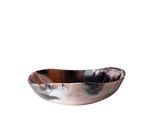 Schale FINK "ESPRESSO", braun, weiß, H:8cm Ø:27cm, Schüsseln, Schale