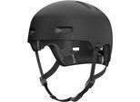 Fahrradhelm ABUS "INDY" Gr. S, schwarz (schwarz (velvet schwarz)), Helme, S Kopfumfang: 51cm - 55cm