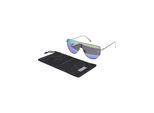 Sonnenbrille URBAN CLASSICS "Urban Classics Unisex Sunglasses Palm Springs", Damen, bunt (silber, rainbow), Sonnenbrillen Sonnenbrille