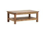 Landscape Couchtisch, Natur, Schwarz, Holz, Metall, Mangoholz, massiv, rechteckig, eckig, 70x45x115 cm, Stauraum, Wohnzimmer, Wohnzimmertische, Couchtische, Couchtische mit Stauraum
