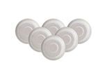 Untertasse "Kaffeeuntertassen Perlemor Sand ø 16,1 cm 6er Set beige", beige, L:16,1cm, LIKE. BY VILLEROY & BOCH, Speiseteller, Untertasse