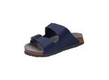 Sandale BIRKENSTOCK "Arizona ESD", Damen, Gr. 38, blau, Obermaterial: 100% sonstige Fasern AF., Schuhe Sandale