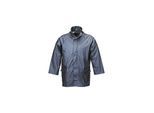 Regenjacke TERRAX WORKWEAR "PU-Stretch", Herren, Gr. 3XL, blau, Obermaterial: 58% Polyamid PA. 42% Polyurethan PU., Jacken Regenjacke