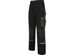Arbeitshose GOODYEAR "Arbeitshose", Herren, Gr. 54, EURO, schwarz (schwarz, grau), Obermaterial: 65% Polyester PES. 35% Baumwolle CO., Hosen Arbeitshose