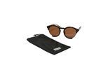 Sonnenbrille URBAN CLASSICS "Urban Classics Unisex Sunglasses Coral Bay", Damen, amber, Sonnenbrillen Sonnenbrille