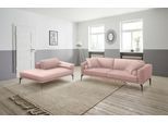 Polstergarnitur EGOITALIANO "Masu, Design trifft sensationellen Sitzkomfort", rosa (rose), H:95cm T:97cm, Leder CAREZZA (echtes Rindsleder) ist ein Naturleder, dass die ursprünglichen Eigenschaften der Haut nicht verändert. Das Vorhandensein von verheilten Narben, Körnungsunterschiede, Falten, Adern, Unterschiede in den Farbtönen und andere Spuren, die die Natur auf diesen Fellen hinterlassen hat,