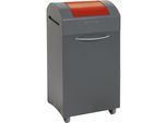 Wertstoffsammler, flammverlöschend, BxT 380 x 320 mm, Volumen 60 l, Einwurf feuerrot kaiserkraft