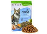 Lyra Pet Lecker.Pet Leo's Adult Geflügel & Forelle Katzenfutter Trockenfutter Vollnahrung 2,5 kg