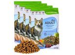 Lyra Pet Lecker.Pet Leo's Adult Geflügel & Forelle Katzenfutter Trockenfutter Vollnahrung 10 kg