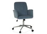 hjh OFFICE Home Office Bürostuhl SOLAO CORD Stoff mit Armlehnen