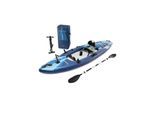 INTEX 68245NP Kajak Dakota Quest aufblasbar Sit On Top 160kg Zubehör Set Kayak