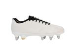 Canterbury Volwassen unisex Stampede Groundbreak Pro Soft Ground Rugbyschoenen (Wit, Zwart)