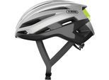 Rennradhelm ABUS "STORMCHASER" Gr. S, silber (gleam silber), Helme, S Kopfumfang: 51cm - 55cm