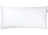 Dekokissen "Pure", weiß (weiß, sanftes weiß, weiß, unifarben), B:40cm L:80cm, Obermaterial: 100% Baumwolle, SCHÖNER WOHNEN-KOLLEKTION, Dekokissen_Sitzkissen_Kissenhüllen, 2-teilig, aus Baumwolle