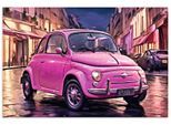 Wandbild ARTLAND "Der kleine Italiener", farbe bild(er): pink, B:30cm H:20cm, Alu Dibond, Bilder, als Alubild, Leinwandbild, Poster, Wandaufkleber in verschied. Größen