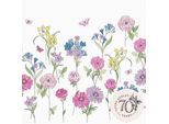 Fototapete LAURA ASHLEY "Gilly", bunt, B:3m L:2,8m, Vlies, Tapeten, 300x280cm