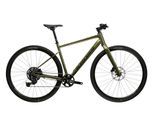 Gravelbike KROSS "Esker 1.0 28" braun 9 Gänge" Gr. 53, grün, schwarz, Fahrräder, Herren, 53cm, 28 Zoll (71,12cm) hinten: 28 Zoll (71,12cm)
