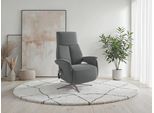 TV-Sessel SIT & MORE "TV Lazy", grau, B:75cm H:110cm T:85cm, 98% Polyester 2% Polyamid, Sessel, TV-Sessel, mit Herz-Waage-Positon und 3 Motoren