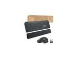 LOGITECH Tastatur "MX Keys combo for Business Gen 2", schwarz, B:7,5cm H:14,6cm T:45,2cm, Tastaturen, Tastatur