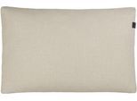 Dekokissen "Solo", beige (sand, unifarben), B:38cm L:58cm, Bezug: 54% Polyester, 46% Baumwolle, SCHÖNER WOHNEN-KOLLEKTION, Dekokissen_Sitzkissen_Kissenhüllen, Dekokissen, 38x58 cm
