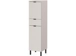 Midischrank GERMANIA "GW-Arcena", braun (kaschmir), B:30cm H:120cm T:34cm, Holzwerkstoff, Schränke, Midischrank