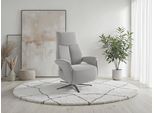 TV-Sessel SIT & MORE "TV Lazy", silber, B:75cm H:113cm T:85cm, 98% Polyester 2% Polyamid, Sessel, TV-Sessel, zur Auswahl mit Herz-Waage-Position