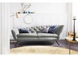 Recamiere HOME AFFAIRE "Beatrice, bequem und zeitlos elegant, Breite 223cm", silber, B:223cm H:84cm T:95cm, Samtoptik (100 Polyester), Sofas, Recamiere, Recamiere links oder rechts, passend zur "Beatrice"-Serie