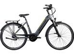 E-Bike ZÜNDAPP "X600 - Bosch Mittelmotor" Gr. 50, grau (grau, gelb, schwarz), Elektrofahrräder, 50cm, 28 Zoll (71,12cm), E-Bike, Pedelec, Elektrofahrrad für Damen u. Herren