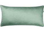 Dekokissen "Pure", grün (salbei, grün, hellgrün, unifarben), B:40cm L:80cm, Obermaterial: 100% Baumwolle, SCHÖNER WOHNEN-KOLLEKTION, Dekokissen_Sitzkissen_Kissenhüllen, Dekokissen, 2-teilig, aus Baumwolle