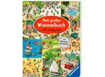 Kinderbuch RAVENSBURGER "Pappbilderbuch, Mein großes Wimmelbuch", bunt, B:23,5cm H:31,5cm, Bücher, Kinderbuch