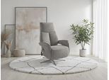 TV-Sessel SIT & MORE "TV Lazy", grau, B:75cm H:115cm T:85cm, 100% Polyester, Sessel, TV-Sessel, mit Herz-Waage-Positon und 3 Motoren