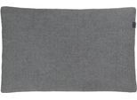 Dekokissen "Solo", grau (grau, unifarben), B:38cm L:58cm, Bezug: 54% Polyester, 46% Baumwolle, SCHÖNER WOHNEN-KOLLEKTION, Dekokissen_Sitzkissen_Kissenhüllen, Dekokissen, 38x58 cm
