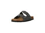 Sandale NOU "Cosimo", Damen, Gr. 37, blau, Rindsleder, Schuhe Sandale, atmungsaktiv
