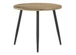 Ambia Garden Gartentisch, Akazie, Holz, Metall, Akazie, vollmassiv, rund, 100x100x76 cm, FSC 100%, wetterfest, Gartenmöbel, Gartentische, Gartentische