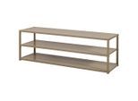 Livetastic , Braun , Metall , 3 Fächer , 120x40x35 cm , stehend ,
